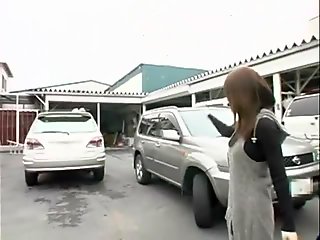 Amazing Japanese girl Saki Tsuji in Best Car JAV clip